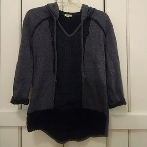 Quarter-Sleeve Hoodie